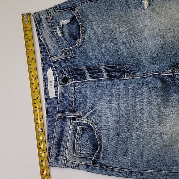 Hidden  Raw hem straight Jeans - Picture 4 of 16